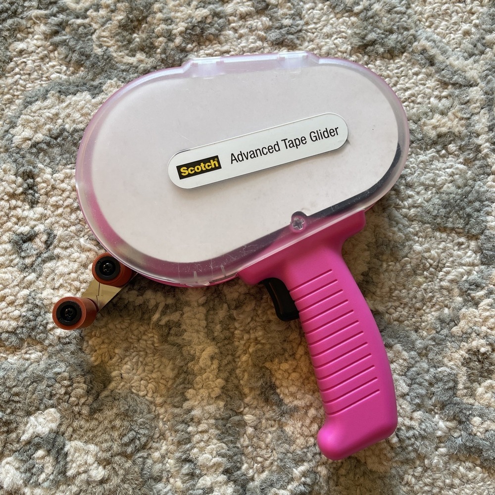 Scotch Advanced Tape Glider Pink Double Sided Tape Applicator ATG Gun